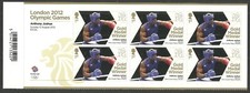 GB 2012 OLYMPICS GOLD MEDAL WINNERS ANTHONY JOSHUA BOXING MARGINAL SHEET MNH