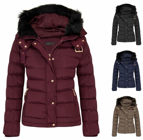 Womens ladies padded - padded, quilted
