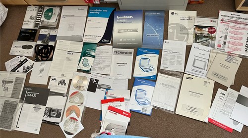 Vintage instructions manuals - vintage,