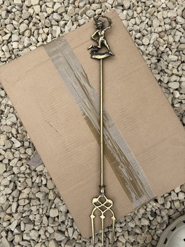 Vintage long handled brass - vintage,