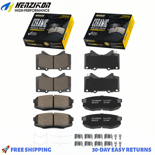 Front rear ceramic - rear, brake