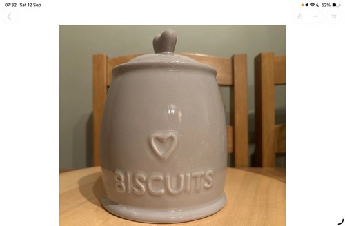 Dunelm taupe ceramic biscuit - taupe,
