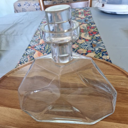 Vintage krosno glass carafe - glass,