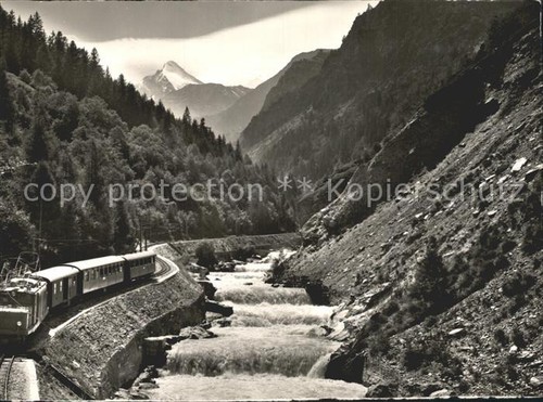 Mountain railway visp zermatt - mountain,