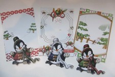 Debbie Moore  Die Cut*CHRISTMAS PENGUIN PARTY *Card Topper