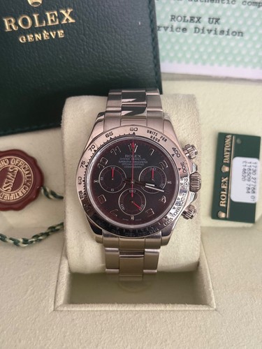 Rolex daytona white gold 40mm - white,