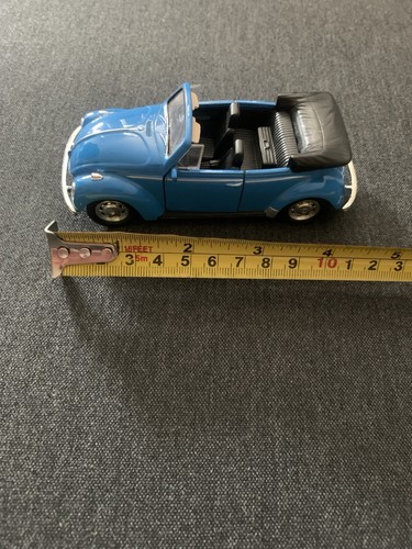 Vintage welly blue beetle - vw,