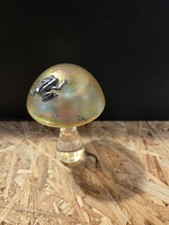 Glass Mushroom Pale yellow