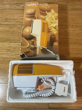 Vintage 1970’s Morphy Richards Caresse Hair Dryer In Saffron Gold