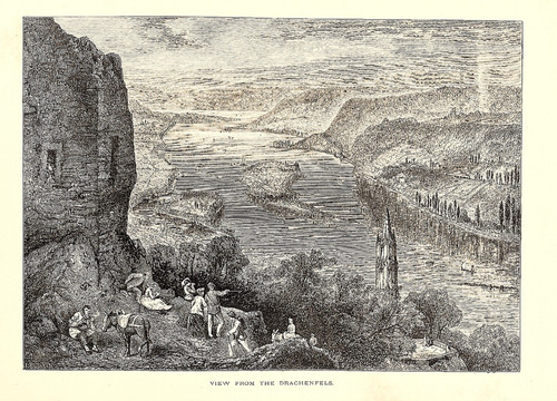 View from the drachenfels - view,