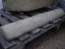 🇬🇧 STONE GARDEN ROUND TOP SINGLE BRICK COPING / PIER CAP / WALL CAPPING 
