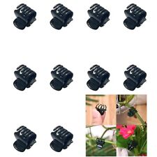 Orchid Plant Support Clips Small Garden Clips Stem Flower Clamps Plastic 1CM UK