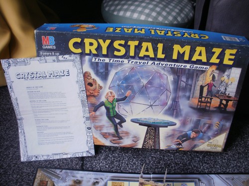 Vintage crystal maze - maze, board