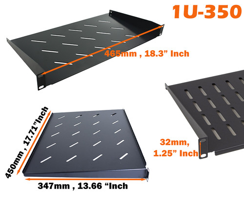 350mm 350 cantilever - 350mm, 1u-350