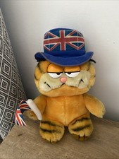 Vintage UK Garfield Plush Soft