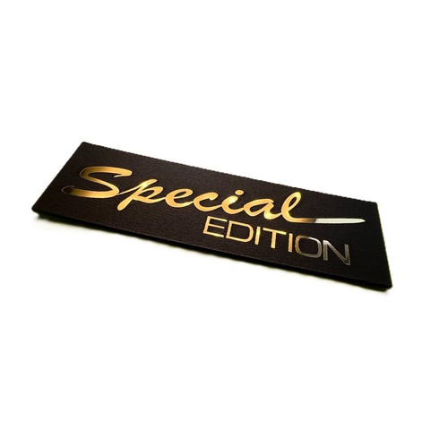 Special edition emblem badge - special,