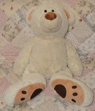 Huge john lewis cream teddy - cream,