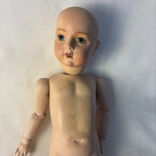 Vintage bisque porcelain - porcelain, doll