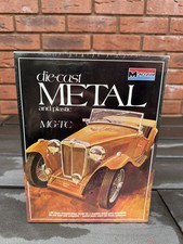 Monogram MG TC Diecast Metal and Plastic 1:24 Model Kit - SEALED