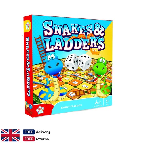 Snakes ladders board game - &,