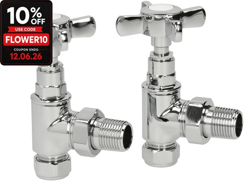 Traditional radiator valves - radiator,