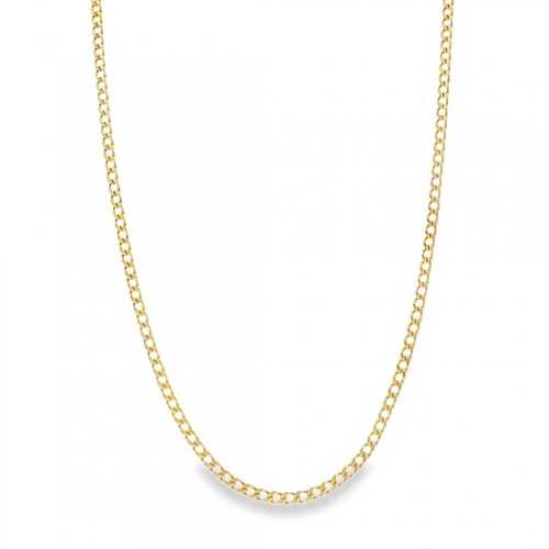9ct yellow gold - yellow, chain