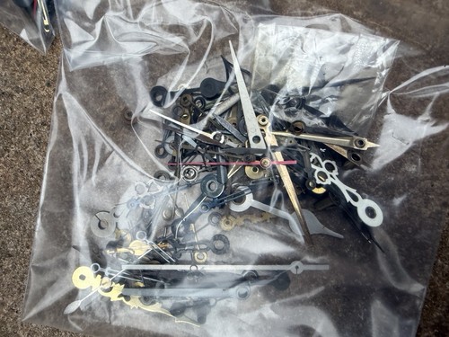 Joblot vintage clock hands - joblot,