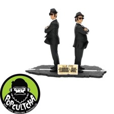 The Blues Brothers - Jake & Elwood 7” PVC Statue 2-Pack "New"