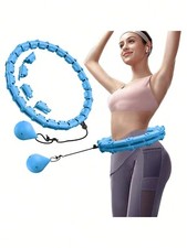 Blue Smart Hula Hoop 27 Knots