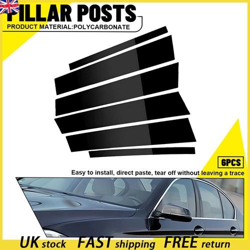 Gloss black window pillar - gloss,