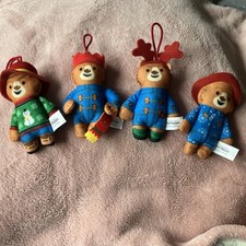 Paddington Returns McDonald’s Toy -snow Jumper, Oneci  , Cracker Hat & Reindeer