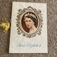 MAYFAIR HOTEL LONDON  Menu Queen Elizabeth II Coronation Day 2nd June 1953