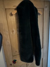 Bottle Green Fake Fur