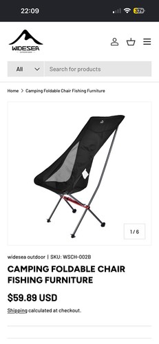 Folding camp chair compact - chair,