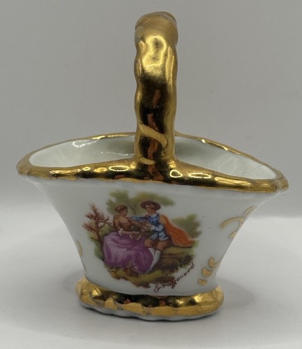 Limoges courting couple - "courting, couple"