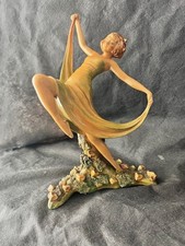 Wade Springtime Art Deco Figurine w/Cellulose Glaze by Jessie Van Hellen 1936 VG