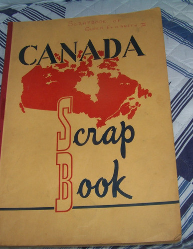 1950 royal family scrapbook - 1950's,