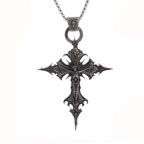 Gothic crucifixion skull cross - crucifixion,