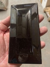 15 sq meters Plazza 150x75mm Black bevelled tiles