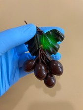 Vintage Bakelite Deco Carved