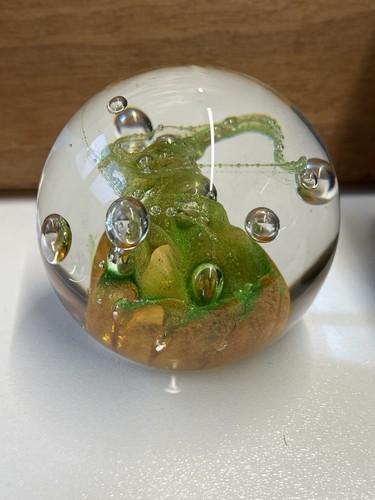Selkirk glass paperweight