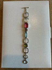 Swarovski Te Ilana Multicolour Crystal Link Chain Bracelet 85146