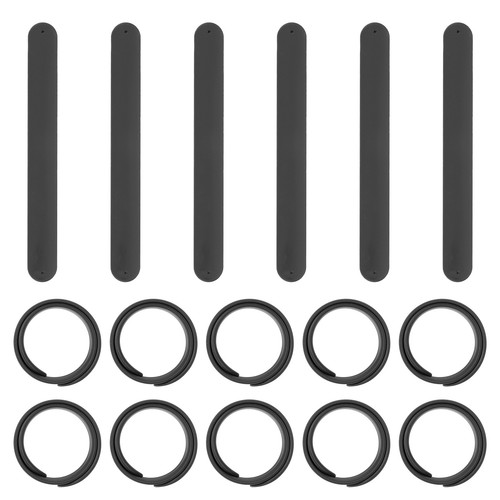 16pcs black slap - 16pcs,