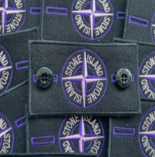 Stone Island Badge Purple  &
