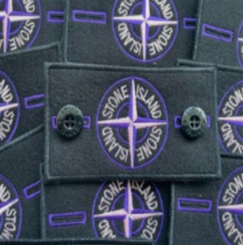 Stone island badge purple - purple,