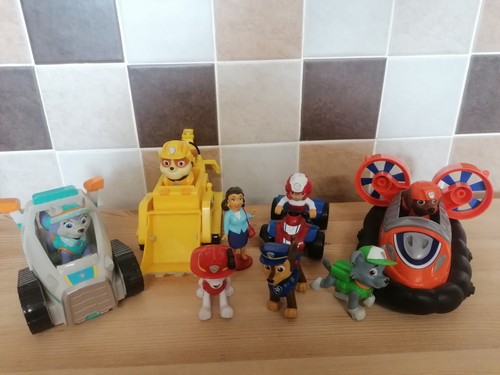 Paw patrol figure and - and, vehicle