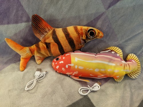 Interactive fish toy for cats - fish,
