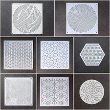 Sashiko Stencils Embroidery