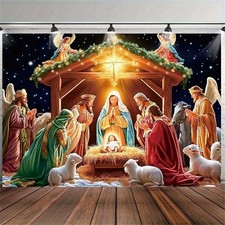 Large Christmas Nativity Scene