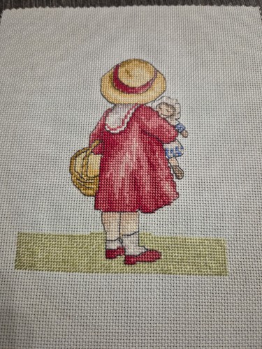 Completed cross stitch all - completed,